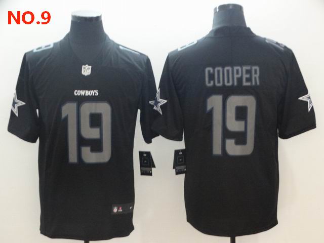 Men's Dallas Cowboys #19 Amari Cooper Jerseys NO.9;